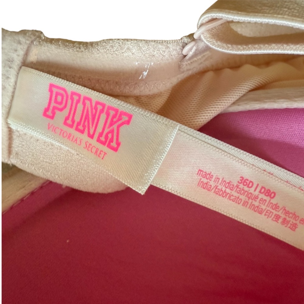PINK Victoria’s Secret Wear Everywhere Multiway Strapless Push Up Bra *Size 36D - Picture 9 of 16